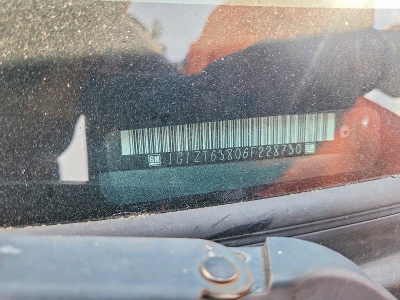 Продажа на аукционе авто 2006 Chevrolet Malibu, vin: 1G1ZT63806F228730, номер лота: 63148956