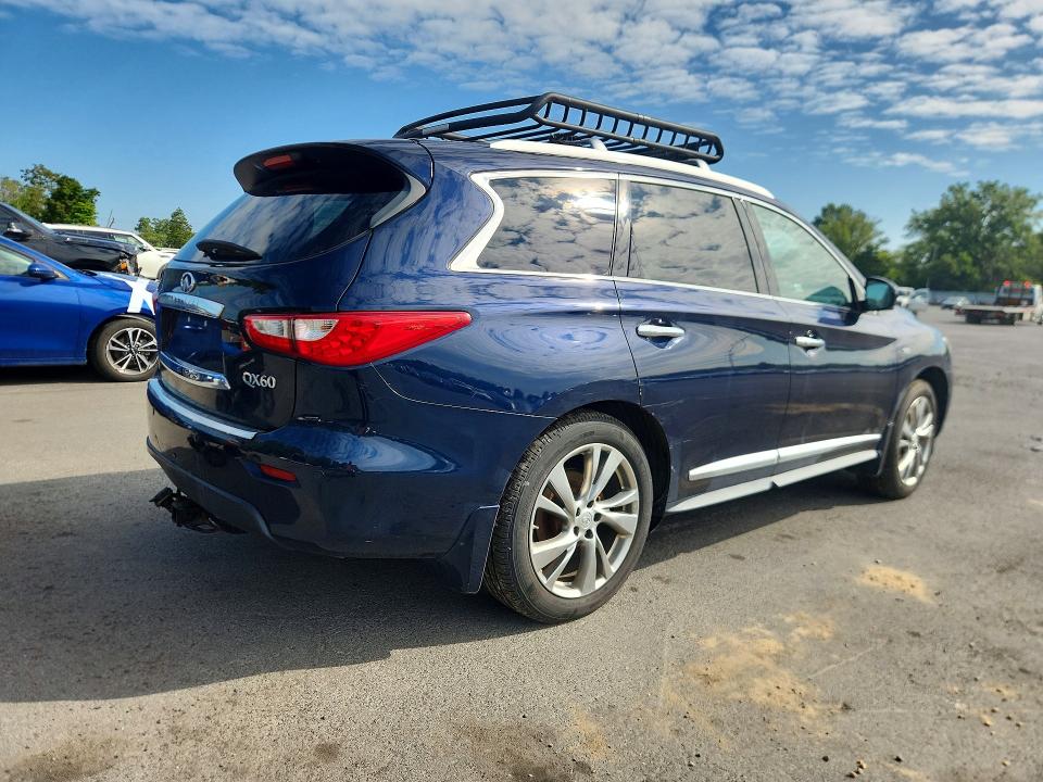 2015 Infiniti Qx60 მანქანა იყიდება აუქციონზე, vin: 5N1AL0MM6FC544143, აუქციონის ნომერი: 63331106