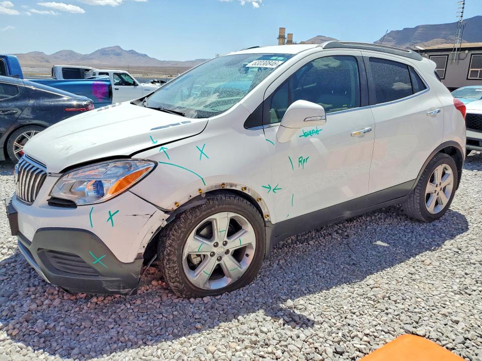 2016 Buick Encore მანქანა იყიდება აუქციონზე, vin: KL4CJASB9GB592280, აუქციონის ნომერი: 63030846