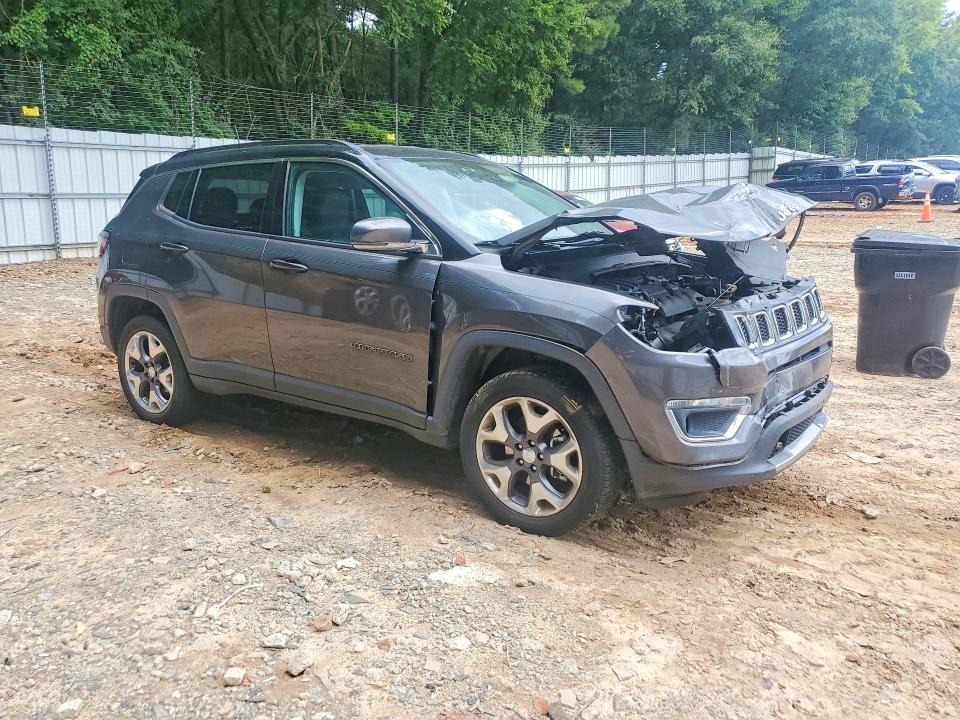 2021 Jeep Compass მანქანა იყიდება აუქციონზე, vin: 3C4NJDCB8MT537103, აუქციონის ნომერი: 61056606