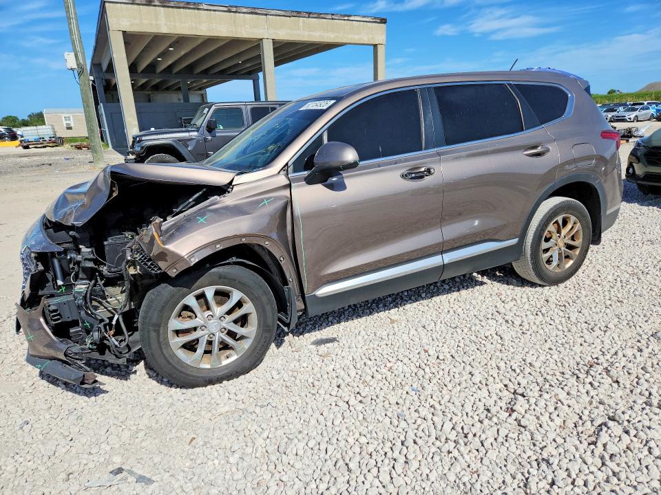 2019 Hyundai Santa Fe მანქანა იყიდება აუქციონზე, vin: 5NMS23AD3KH132792, აუქციონის ნომერი: 62154926