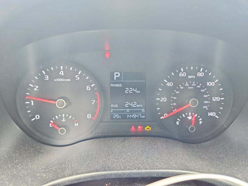 2019 Kia Rio მანქანა იყიდება აუქციონზე, vin: 3KPA24AB3KE158445, აუქციონის ნომერი: 62097426