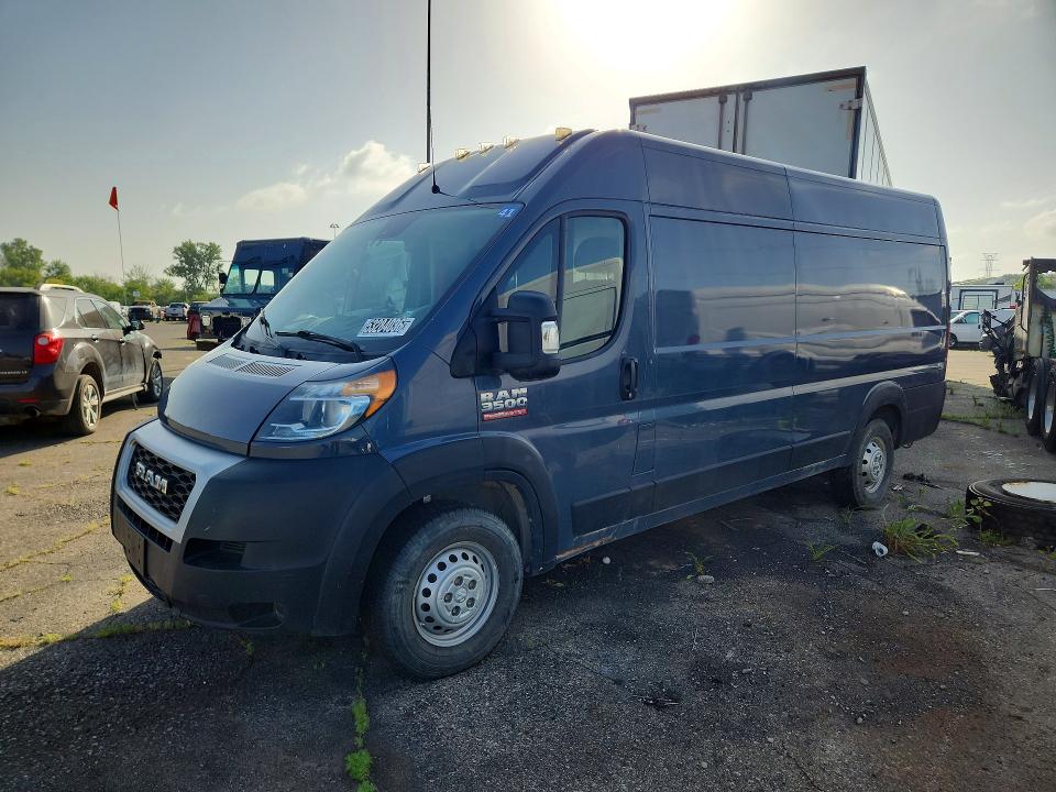 Продаж на аукціоні авто 2021 Ram Promaster 3500, vin: 3C6MRVJG4ME544649, номер лоту: 53284036