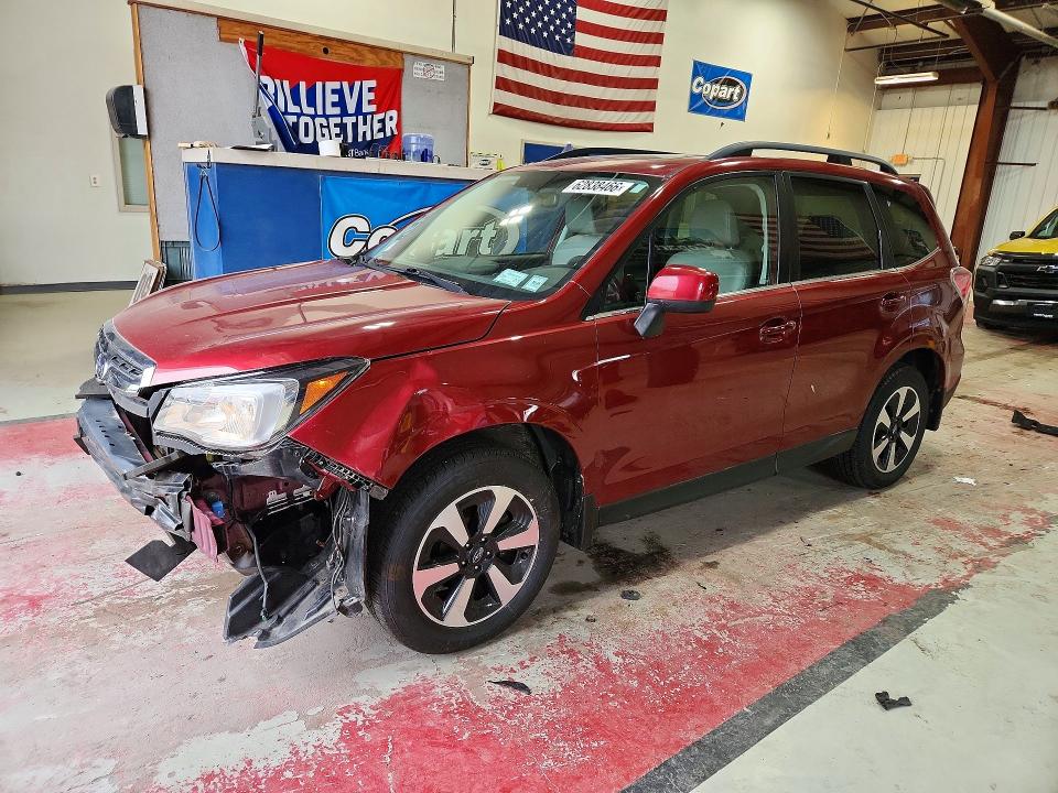 62838466 :رقم المزاد ، JF2SJAJC0JH586823 vin ، 2018 Subaru Forester مزاد بيع