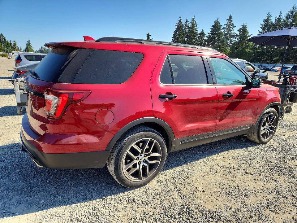 2017 Ford Explorer მანქანა იყიდება აუქციონზე, vin: 1FM5K8GT4HGA76804, აუქციონის ნომერი: 60976356
