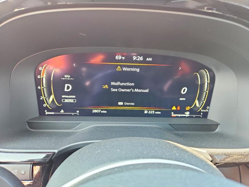 Aukcja sprzedaży 2026 Infiniti Qx60, vin: 5N1AL1FS8TC335094, numer aukcji: 62461396