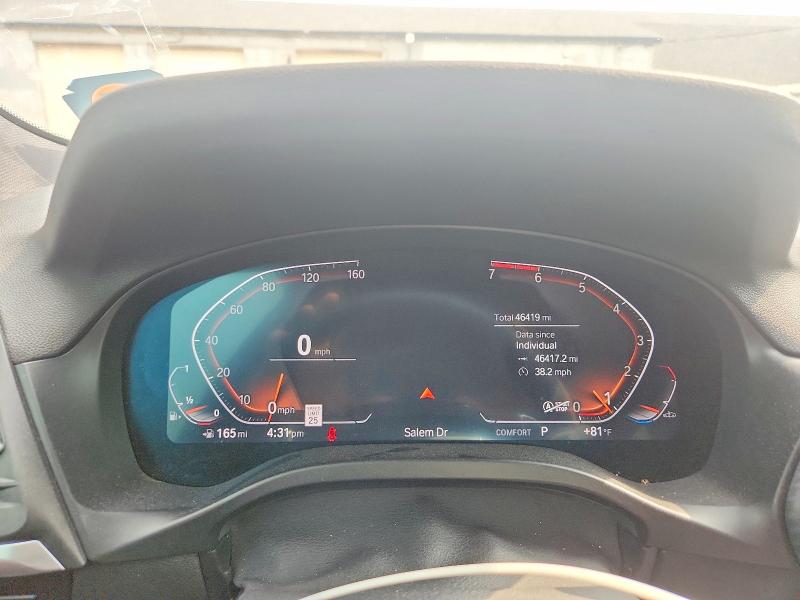 60659746 :رقم المزاد ، 5UX53DP09N9M04992 vin ، 2022 Bmw X3 مزاد بيع