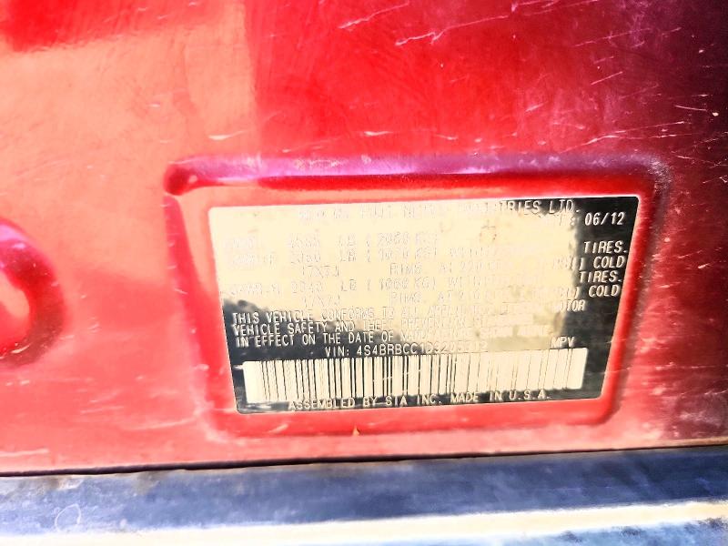 62453096 :رقم المزاد ، 4S4BRBCC1D3205312 vin ، 2013 Subaru Outback مزاد بيع