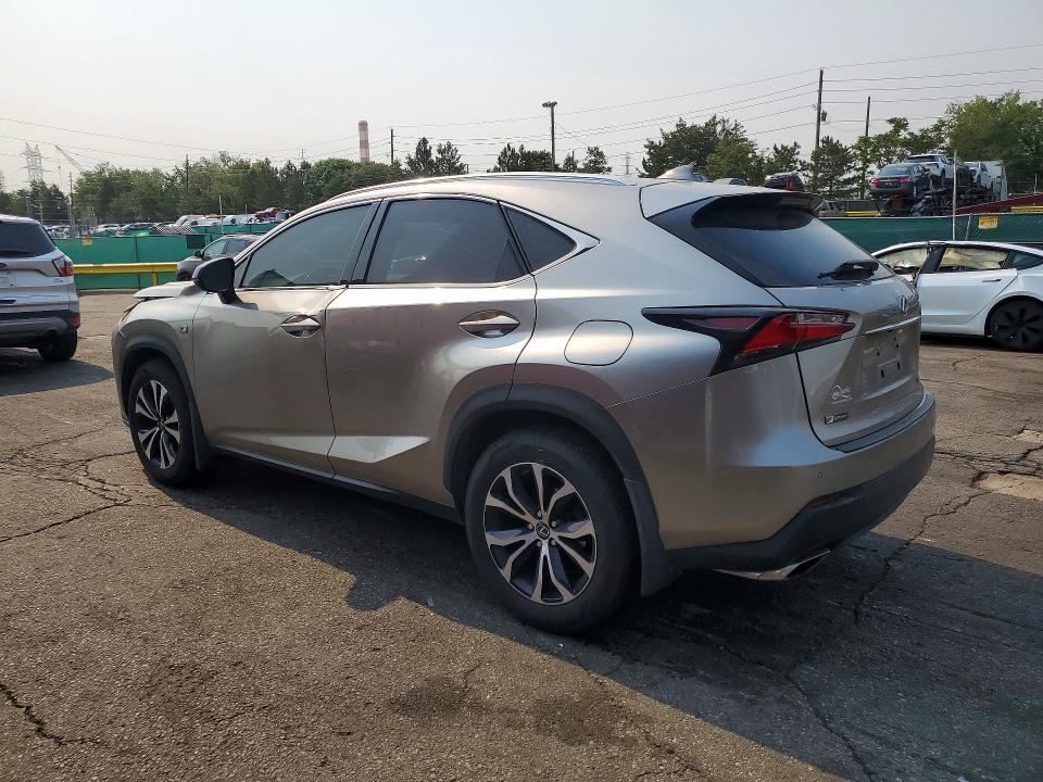 2017 Lexus Nx 200t მანქანა იყიდება აუქციონზე, vin: JTJBARBZ4H2124789, აუქციონის ნომერი: 54160776