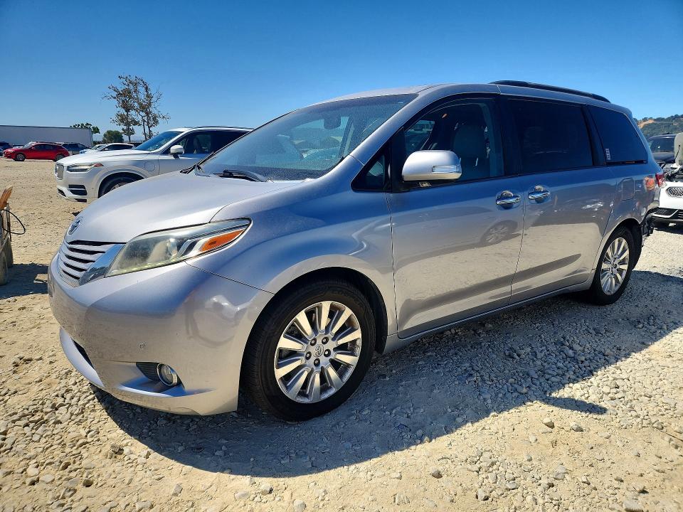 Aukcja sprzedaży 2015 Toyota Sienna, vin: 5TDYK3DC2FS553029, numer aukcji: 62352446
