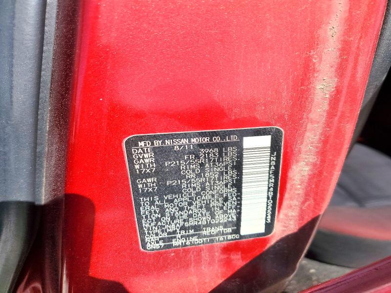 Продаж на аукціоні авто 2011 Nissan Juke, vin: JN8AF5MR4BT022243, номер лоту: 57667616
