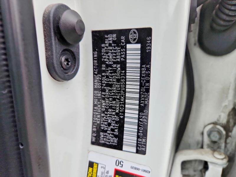 Продажа на аукционе авто 2023 Toyota Camry, vin: 4T1C31AK3PU056314, номер лота: 59309366