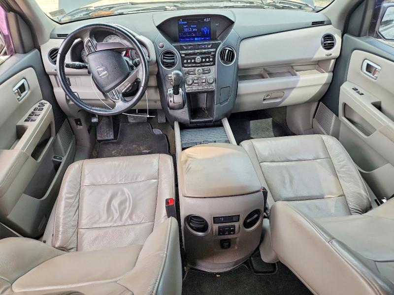 62021056 :رقم المزاد ، 5FNYF3H57FB024003 vin ، 2015 Honda Pilot مزاد بيع