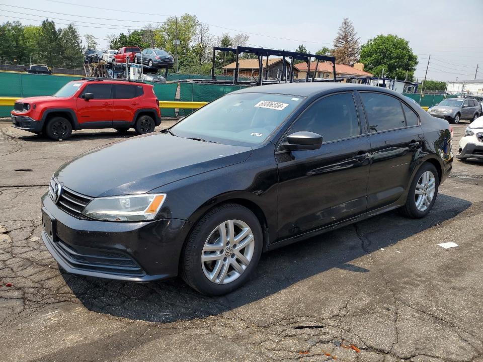 60006556 :رقم المزاد ، 3VW1K7AJXFM230095 vin ، 2015 Volkswagen Jetta مزاد بيع