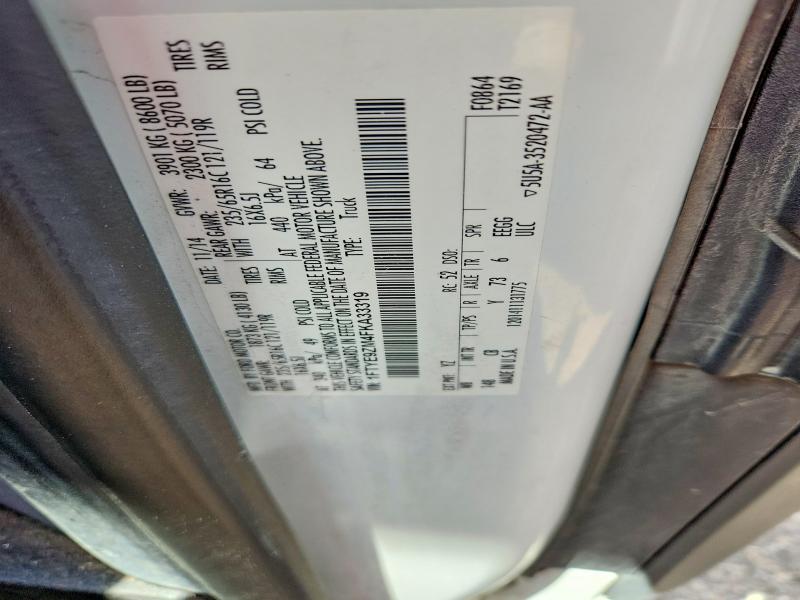 Продаж на аукціоні авто 2015 Ford Transit, vin: 1FTYE9ZM4FKA33319, номер лоту: 64507276