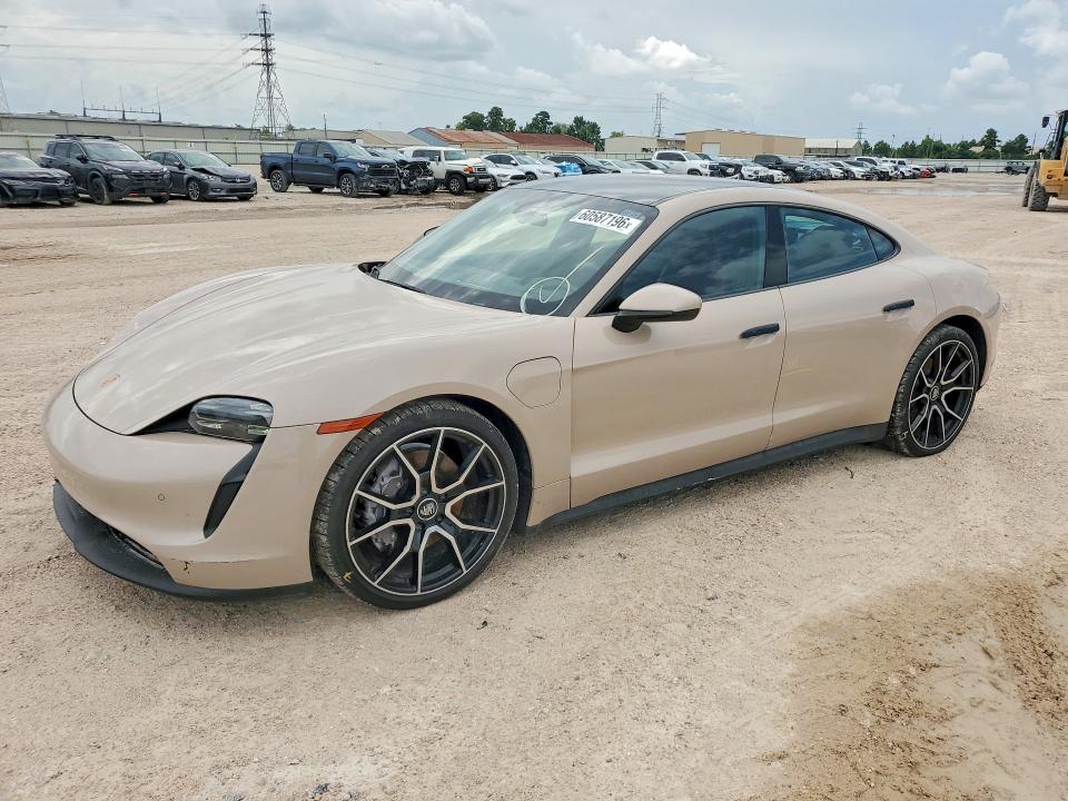 60587196 :رقم المزاد ، WP0AA2Y10RSA10817 vin ، 2024 Porsche Taycan مزاد بيع