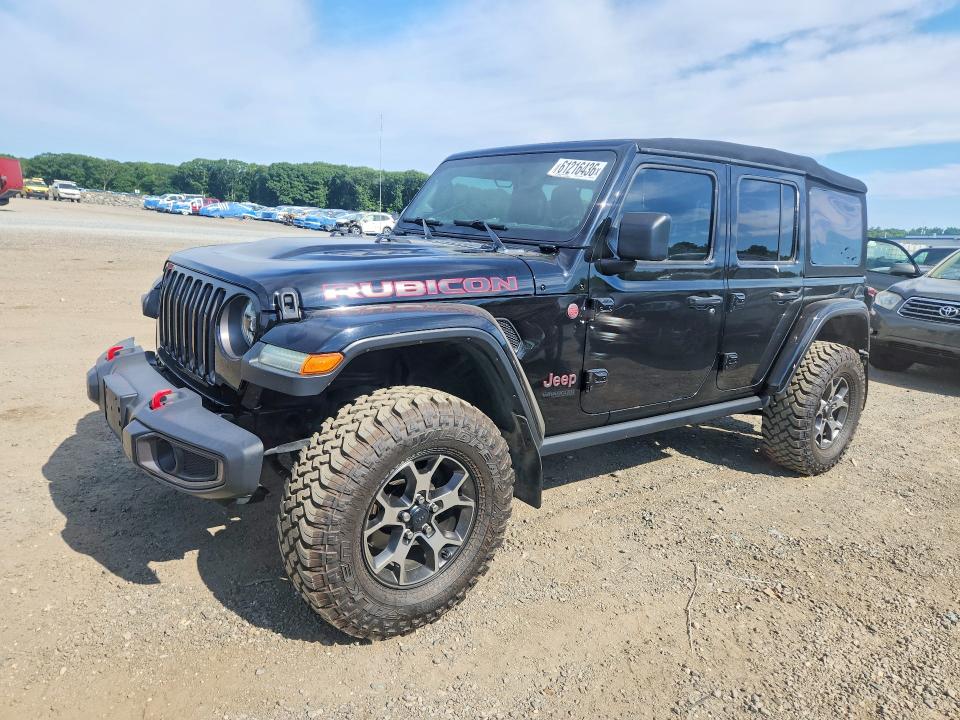 61216436 :رقم المزاد ، 1C4HJXFG0JW148953 vin ، 2018 Jeep Wrangler Unlimited مزاد بيع