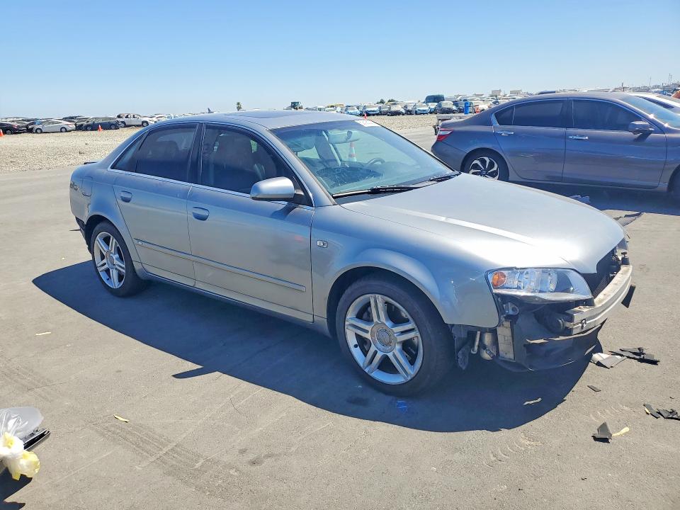 2007 Audi A4 მანქანა იყიდება აუქციონზე, vin: WAUDF78E27A060839, აუქციონის ნომერი: 62695296