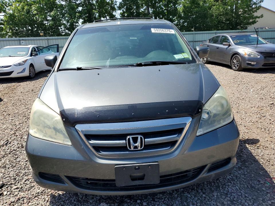 2007 Honda Odyssey მანქანა იყიდება აუქციონზე, vin: 5FNRL38697B421980, აუქციონის ნომერი: 59206376