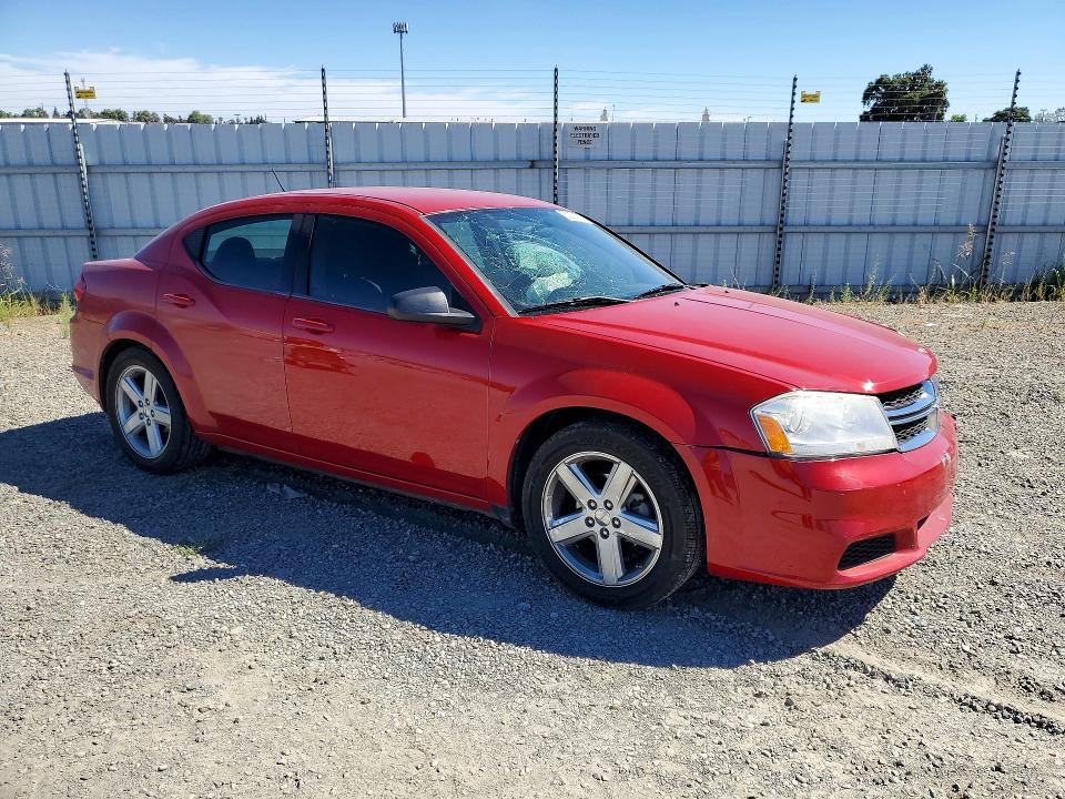 60038016 :رقم المزاد ، 1C3CDZAB4DN643499 vin ، 2013 Dodge Avenger مزاد بيع