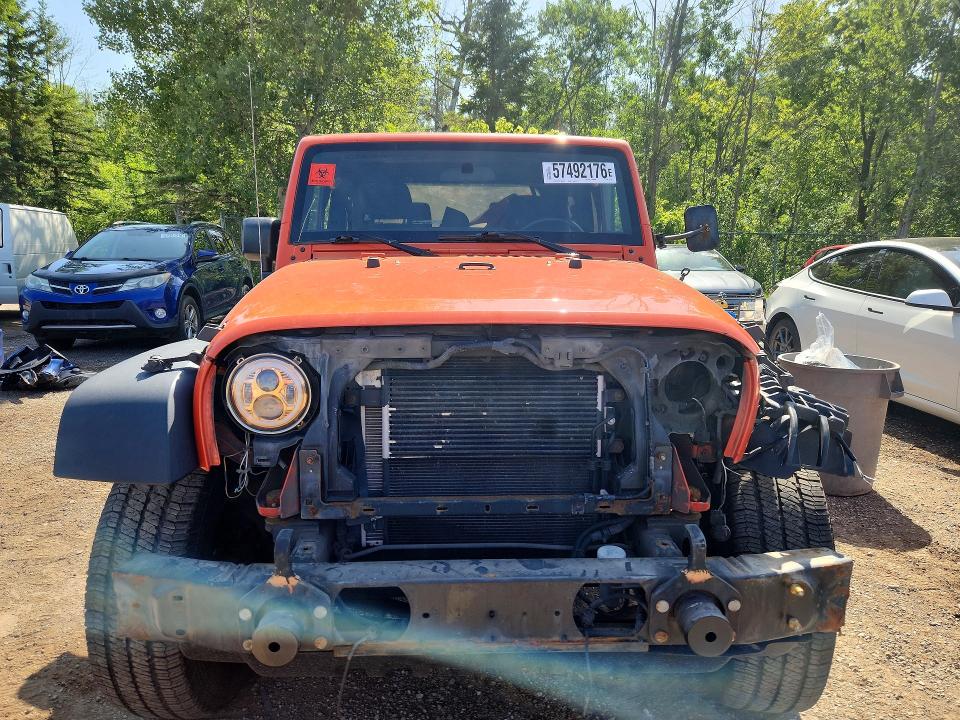 Продажа на аукционе авто 2015 Jeep Wrangler, vin: 1C4AJWAG0FL721104, номер лота: 57492176