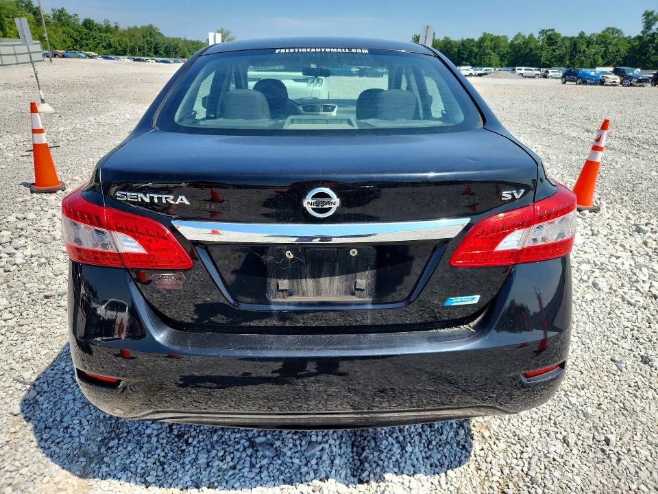 2014 Nissan Sentra მანქანა იყიდება აუქციონზე, vin: 3N1AB7AP5EY267301, აუქციონის ნომერი: 61042026