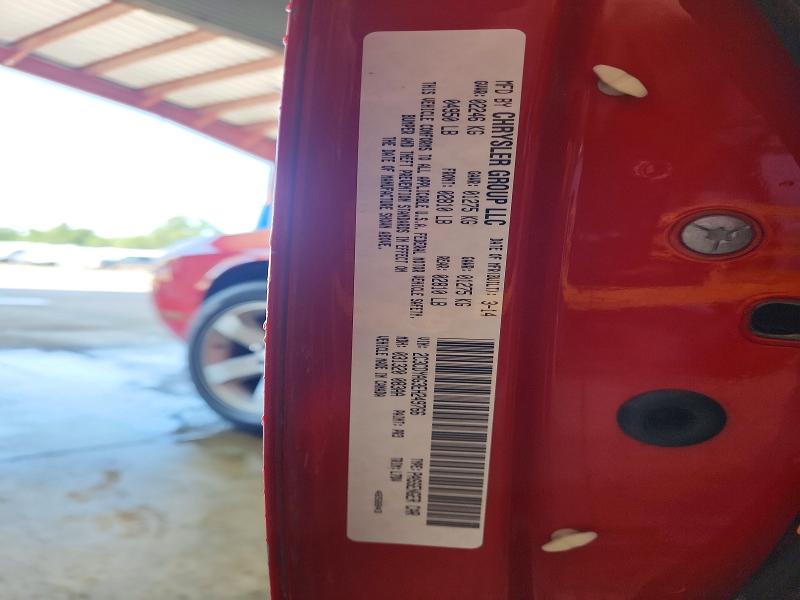 Продаж на аукціоні авто 2014 Dodge Challenger, vin: 2C3CDYAG3EH249766, номер лоту: 61202016