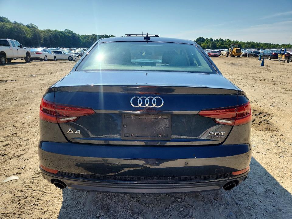 Продажа на аукционе авто 2018 Audi A4, vin: WAUENAF48JA056655, номер лота: 60640036