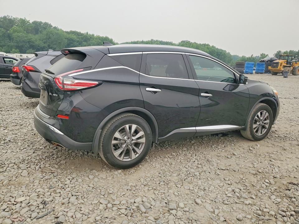 2017 Nissan Murano მანქანა იყიდება აუქციონზე, vin: 5N1AZ2MH6HN100846, აუქციონის ნომერი: 61067656