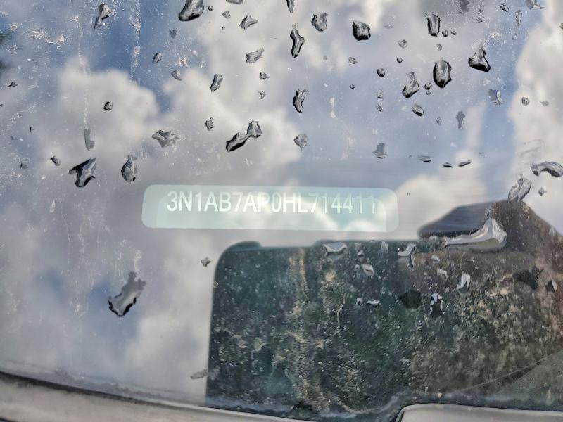 60193236 :رقم المزاد ، 3N1AB7AP0HL714411 vin ، 2017 Nissan Sentra مزاد بيع