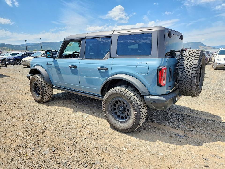 2022 Ford Bronco მანქანა იყიდება აუქციონზე, vin: 1FMEE5DH9NLB07800, აუქციონის ნომერი: 59349136