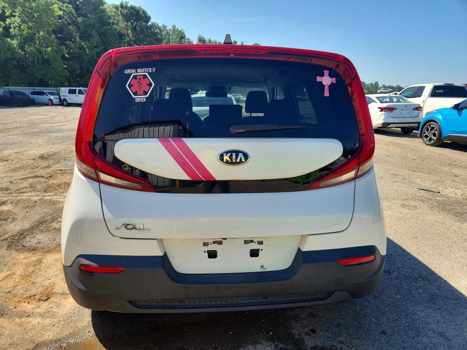 62100316 :رقم المزاد ، KNDJ23AU5L7121684 vin ، 2020 Kia Soul مزاد بيع