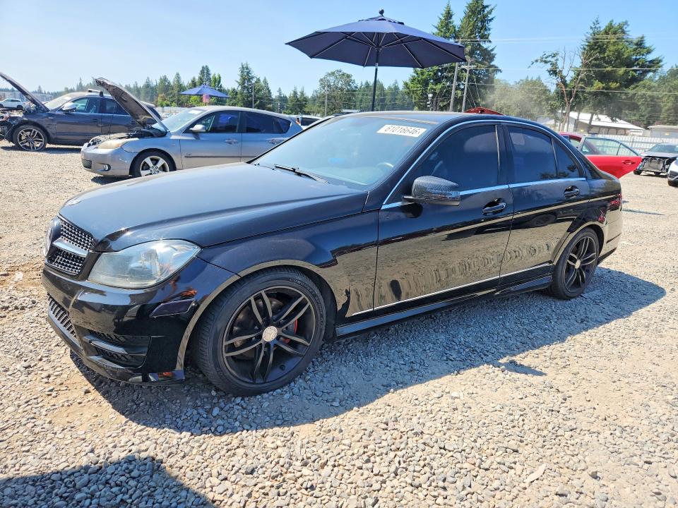 Auction sale of the 2013 Mercedes-benz C, vin: WDDGF4HB0DR286904, lot number: 61016646