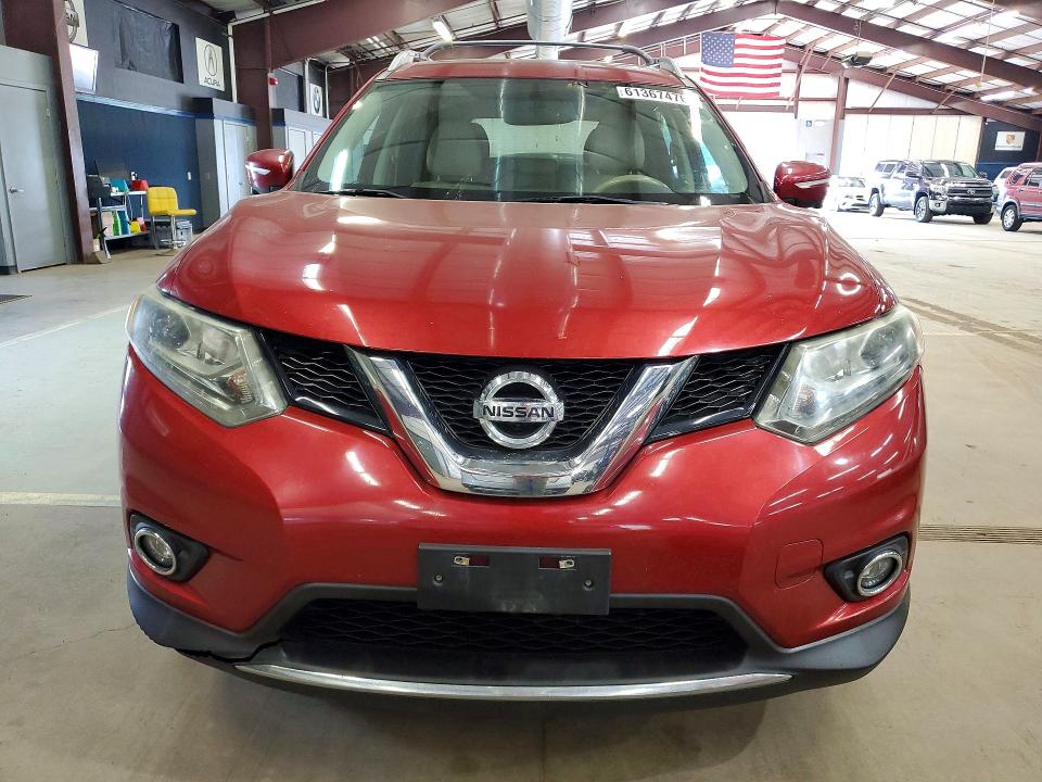 2014 Nissan Rogue მანქანა იყიდება აუქციონზე, vin: 5N1AT2MV7EC821000, აუქციონის ნომერი: 61367476