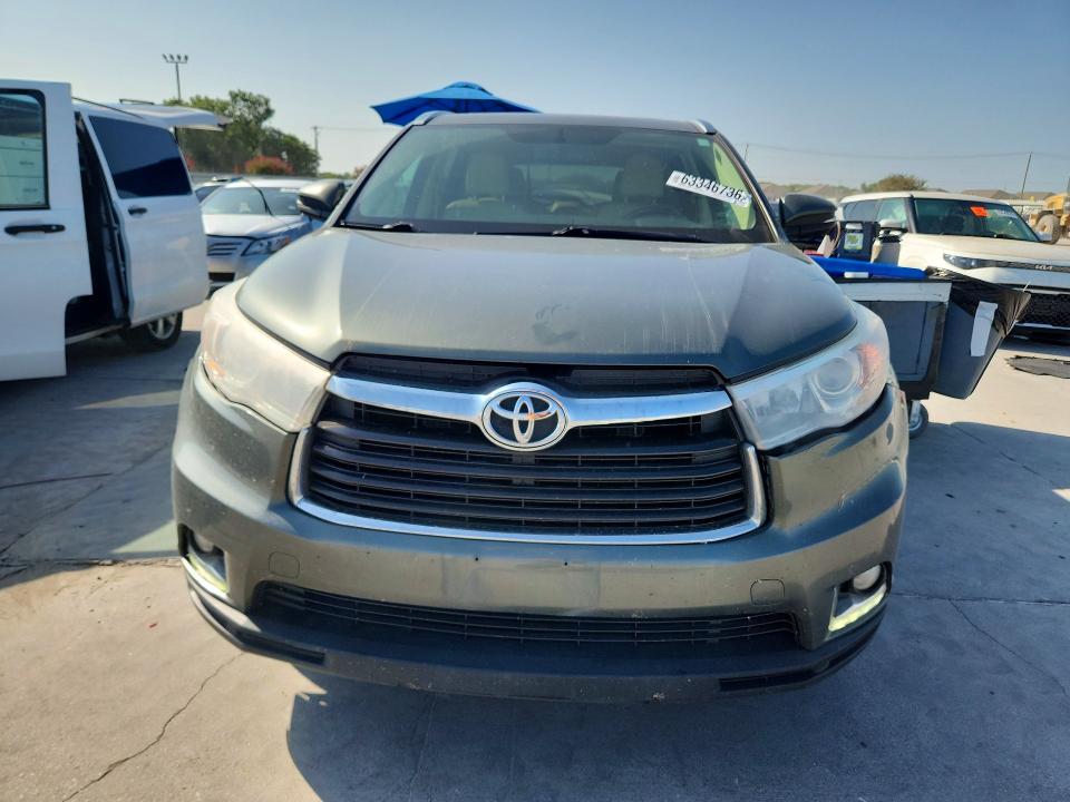 Aukcja sprzedaży 2014 Toyota Highlander, vin: 5TDYKRFHXES006021, numer aukcji: 63346736