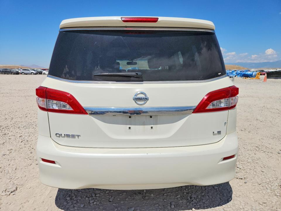 2012 Nissan Quest მანქანა იყიდება აუქციონზე, vin: JN8AE2KP9C9033627, აუქციონის ნომერი: 62633406
