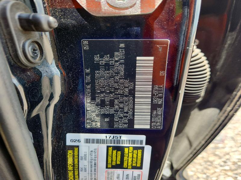 Продажа на аукционе авто 2008 Toyota Tundra, vin: 5TFRV54108X064941, номер лота: 60322046