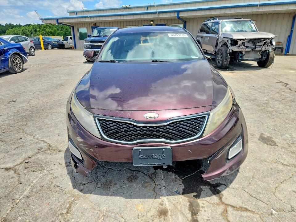 2014 Kia Optima მანქანა იყიდება აუქციონზე, vin: 5XXGM4A7XEG261065, აუქციონის ნომერი: 60411216