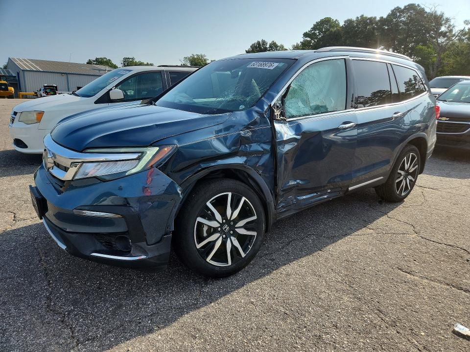 63168976 :رقم المزاد ، 5FNYF5H68NB013403 vin ، 2022 Honda Pilot مزاد بيع