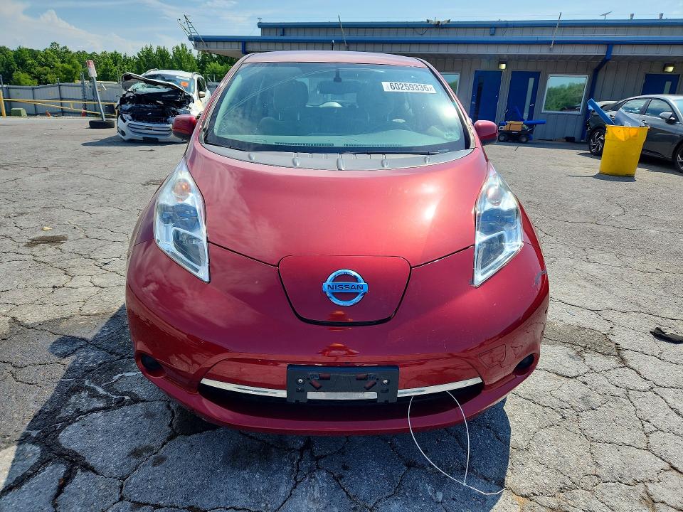 60259336 :رقم المزاد ، JN1AZ0CP5CT023489 vin ، 2012 Nissan Leaf مزاد بيع