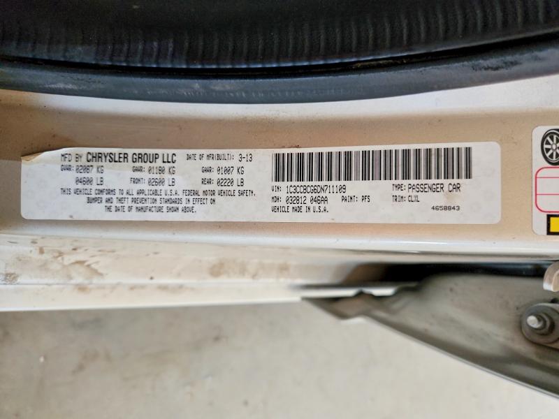 Aukcja sprzedaży 2013 Chrysler 200, vin: 1C3CCBCG6DN711109, numer aukcji: 62602386