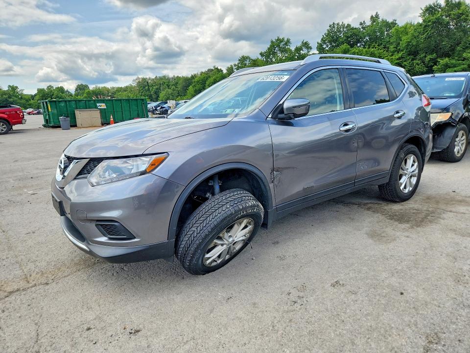 Auction sale of the 2016 Nissan Rogue, vin: KNMAT2MVXGP708075, lot number: 62013256
