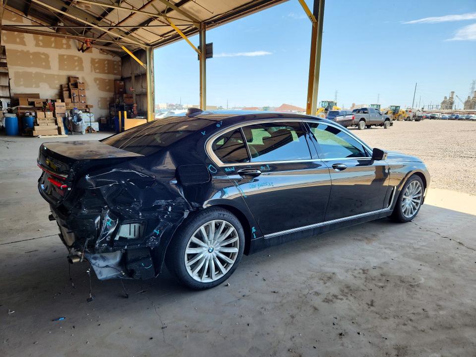 61234886 :رقم المزاد ، WBA7T2C0XLGL17161 vin ، 2020 Bmw 740 مزاد بيع