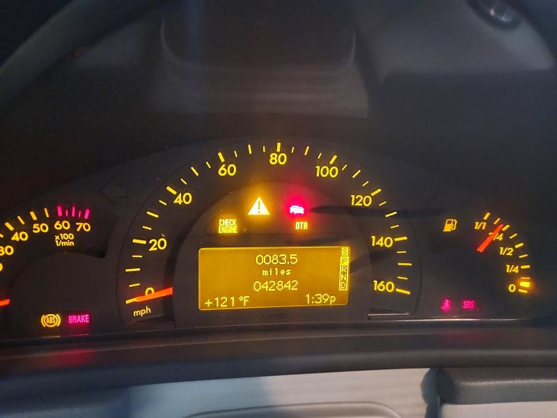 60903656 :رقم المزاد ، WDBRH81J83F372062 vin ، 2003 Mercedes-benz C مزاد بيع