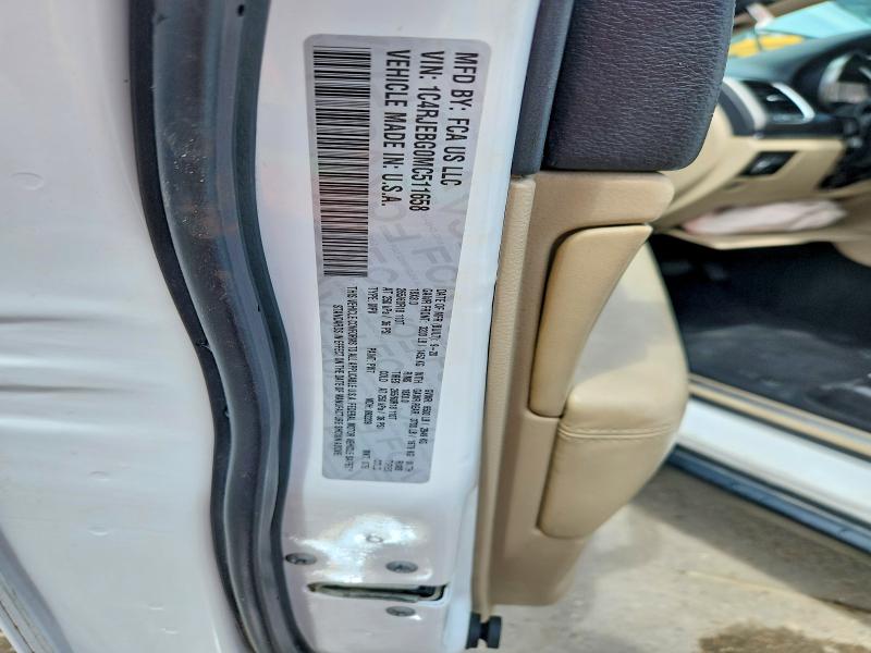Aukcja sprzedaży 2021 Jeep Grand Cherokee, vin: 1C4RJEBG0MC511658, numer aukcji: 60375076