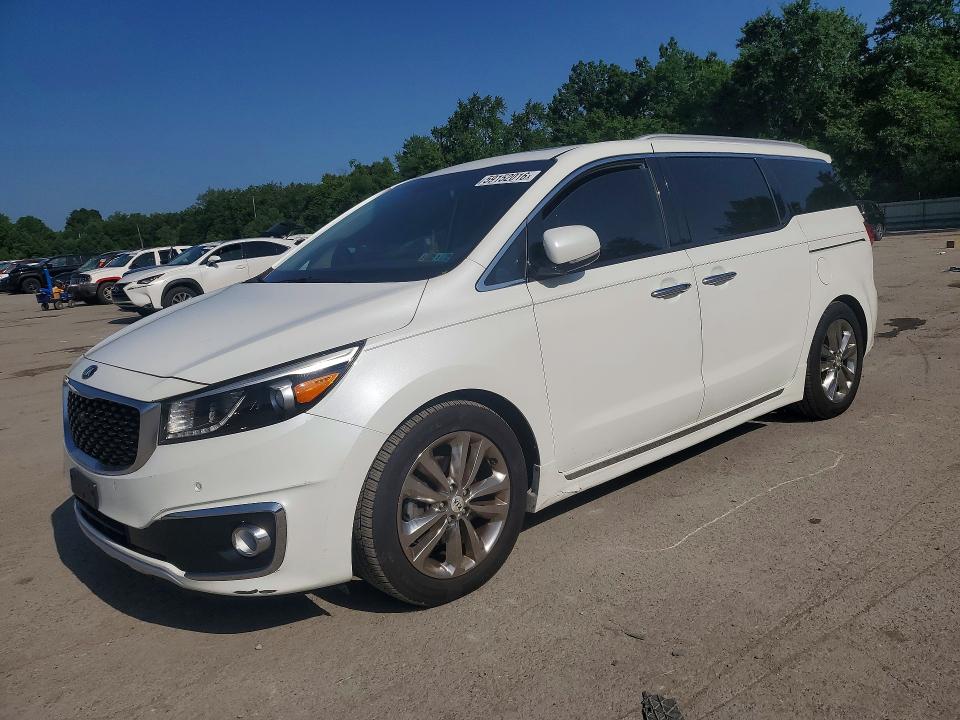 2016 Kia Sedona მანქანა იყიდება აუქციონზე, vin: KNDME5C16G6140386, აუქციონის ნომერი: 59152016