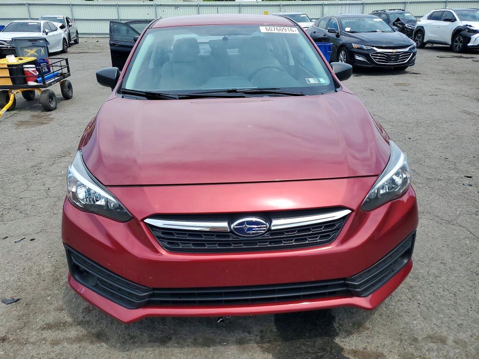 Продажа на аукционе авто 2021 Subaru Impreza, vin: 4S3GKAA65M1606539, номер лота: 60760916