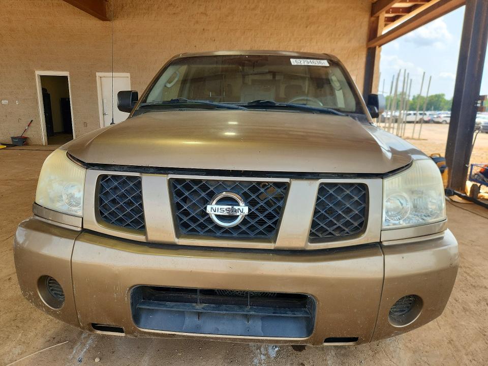 2005 Nissan Titan მანქანა იყიდება აუქციონზე, vin: 1N6BA06A25N543461, აუქციონის ნომერი: 62794636