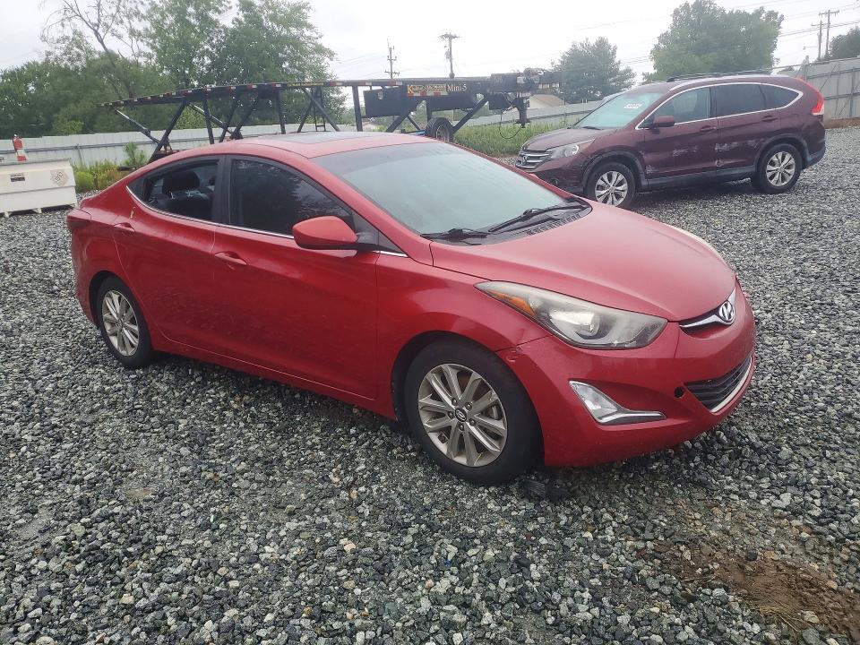 2015 Hyundai Elantra მანქანა იყიდება აუქციონზე, vin: KMHDH4AE0FU224040, აუქციონის ნომერი: 61892006