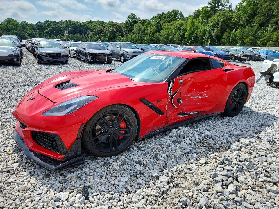 58747886 :رقم المزاد ، 1G1YG2D78G5115372 vin ، 2016 Chevrolet Corvette مزاد بيع